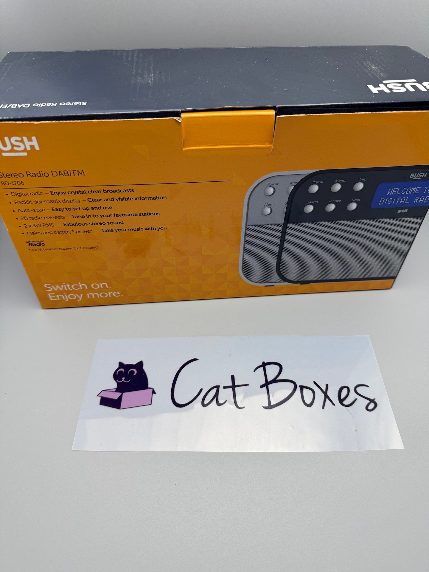 Bush DAB Radio - Black