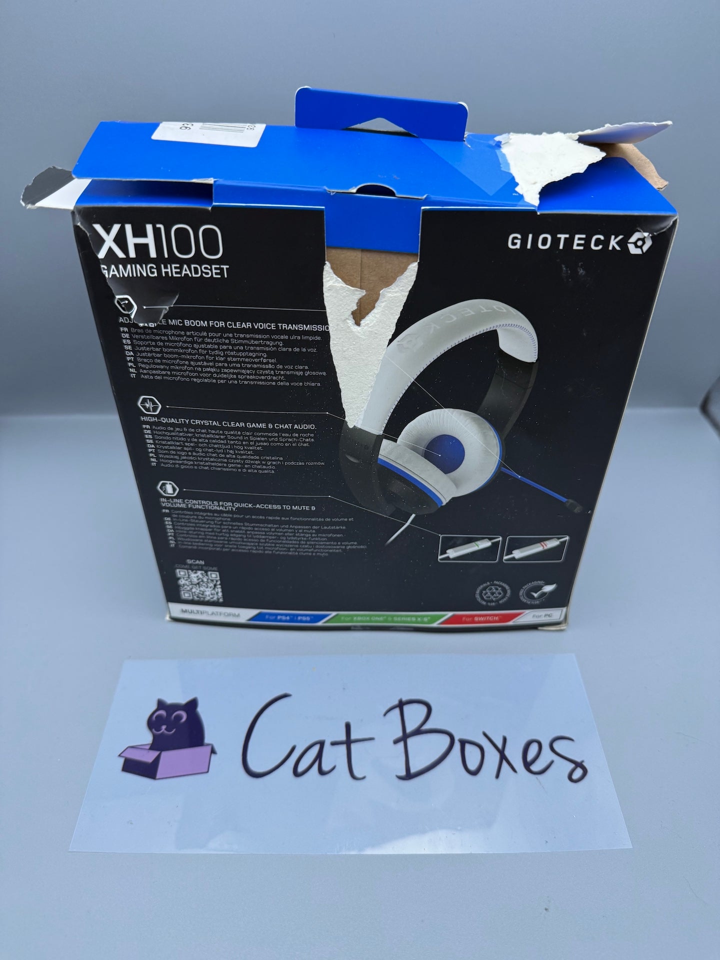 Gioteck XH100P PS5, PS4, Xbox, Switch, PC, Headset