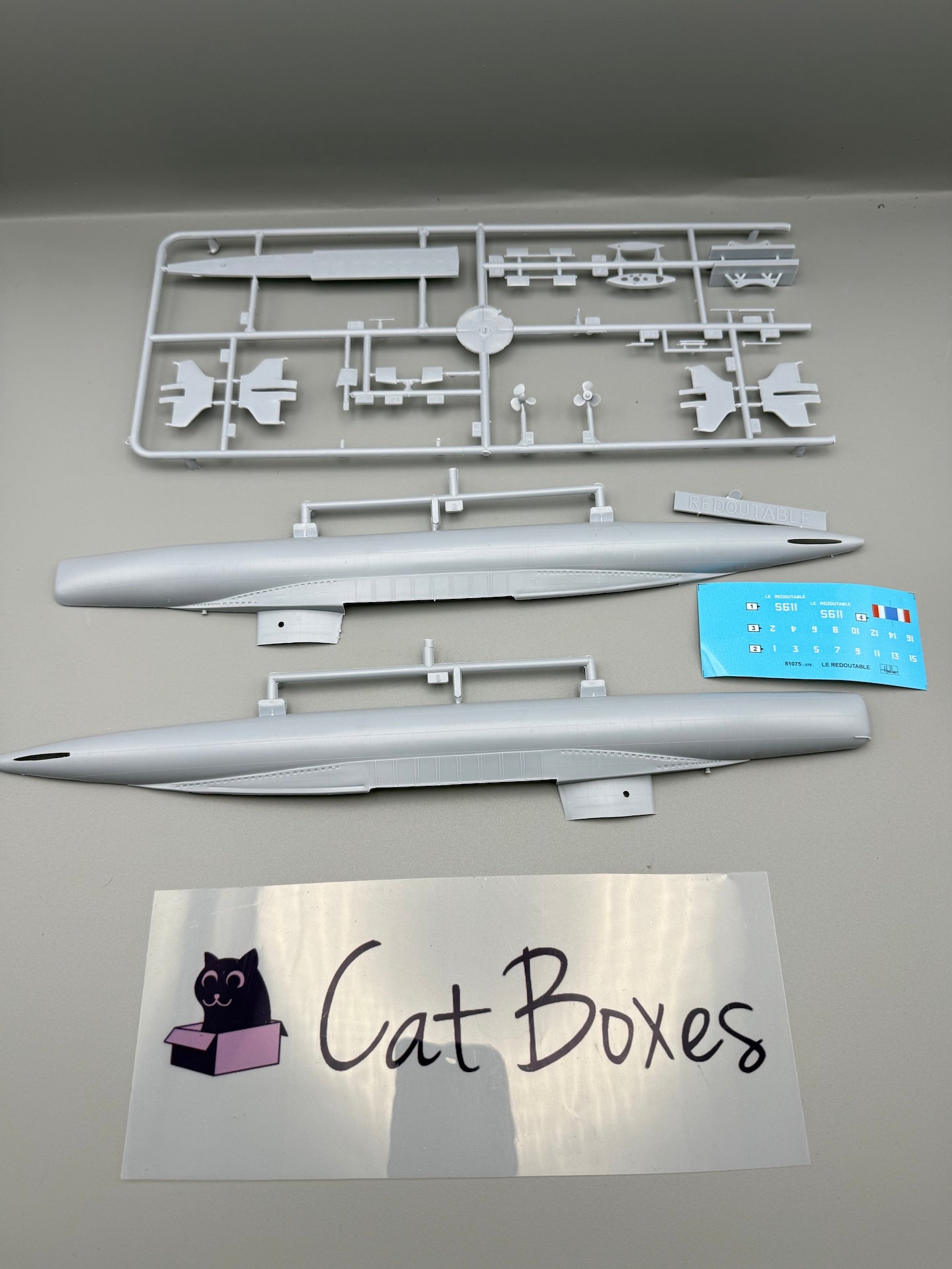 Heller 81075 Modellbausatz U-Boot S/M Redoutable **Tatty Box**