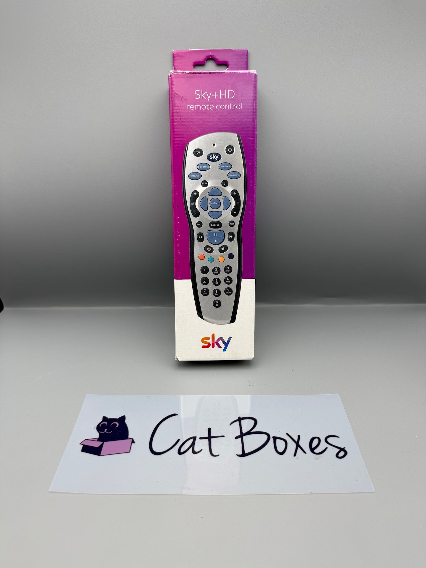 Sky+ HD Remote Control SKY120 Original Silver Replacement Remote
