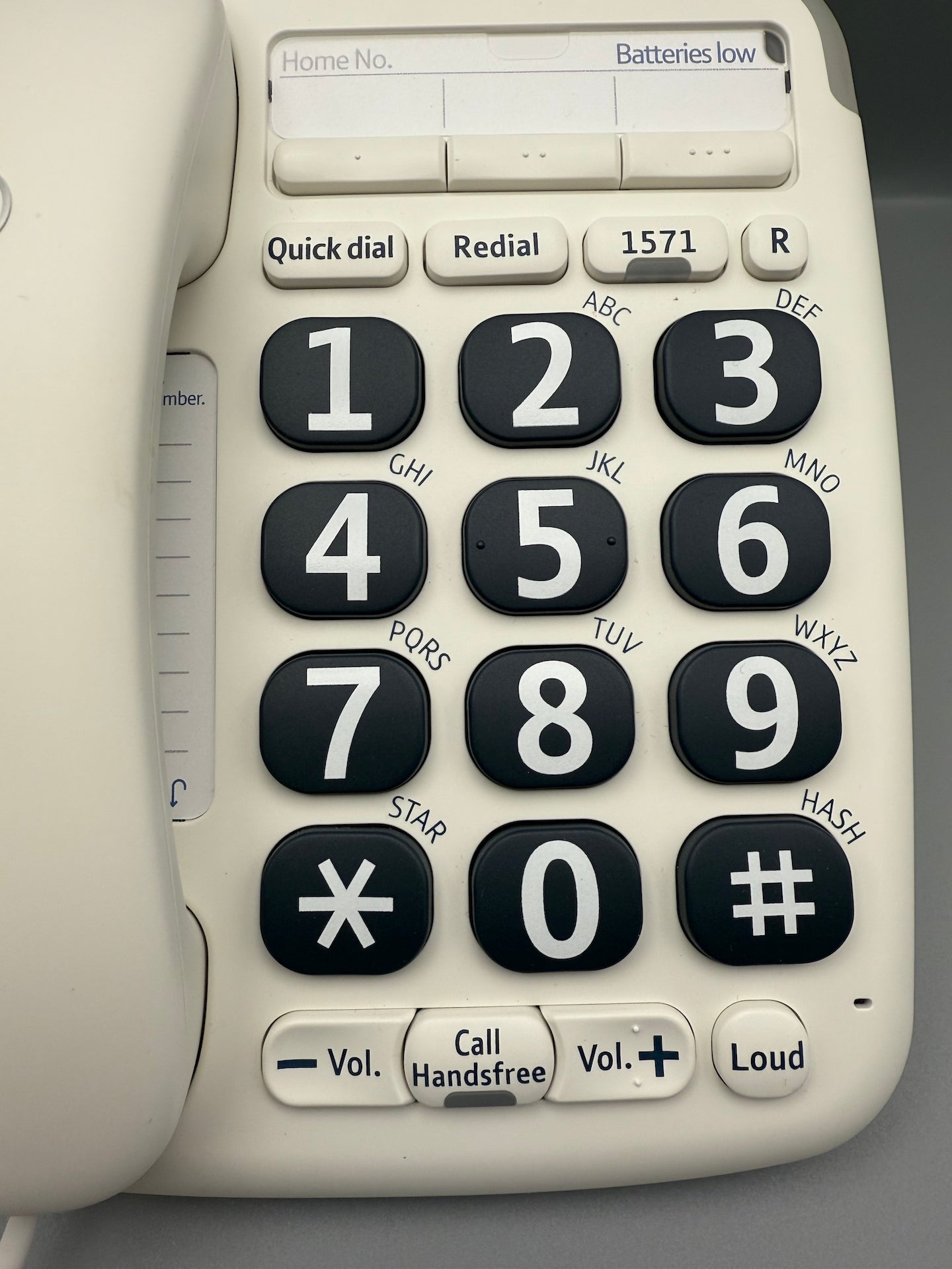 BT Big Button 200 Corded Landline House Phone