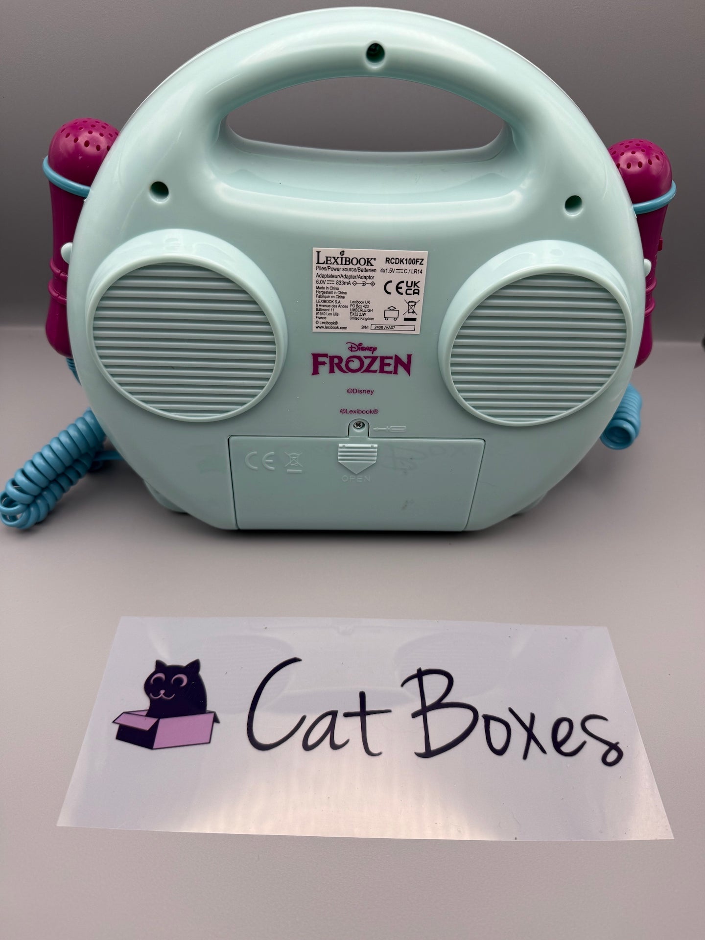Lexibook, Frozen, Portable CD player with Microphones