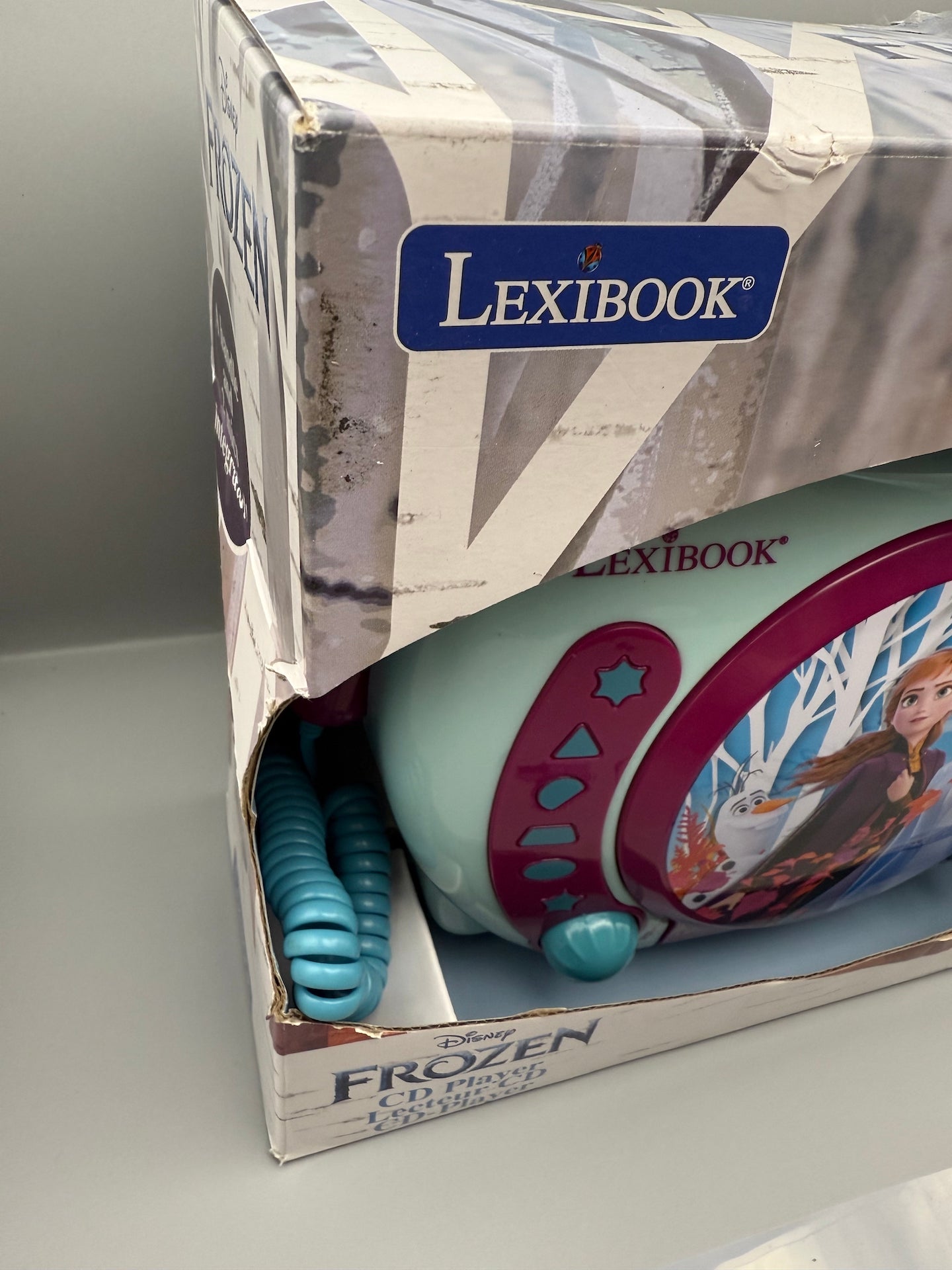 Lexibook, Frozen, Portable CD player with Microphones