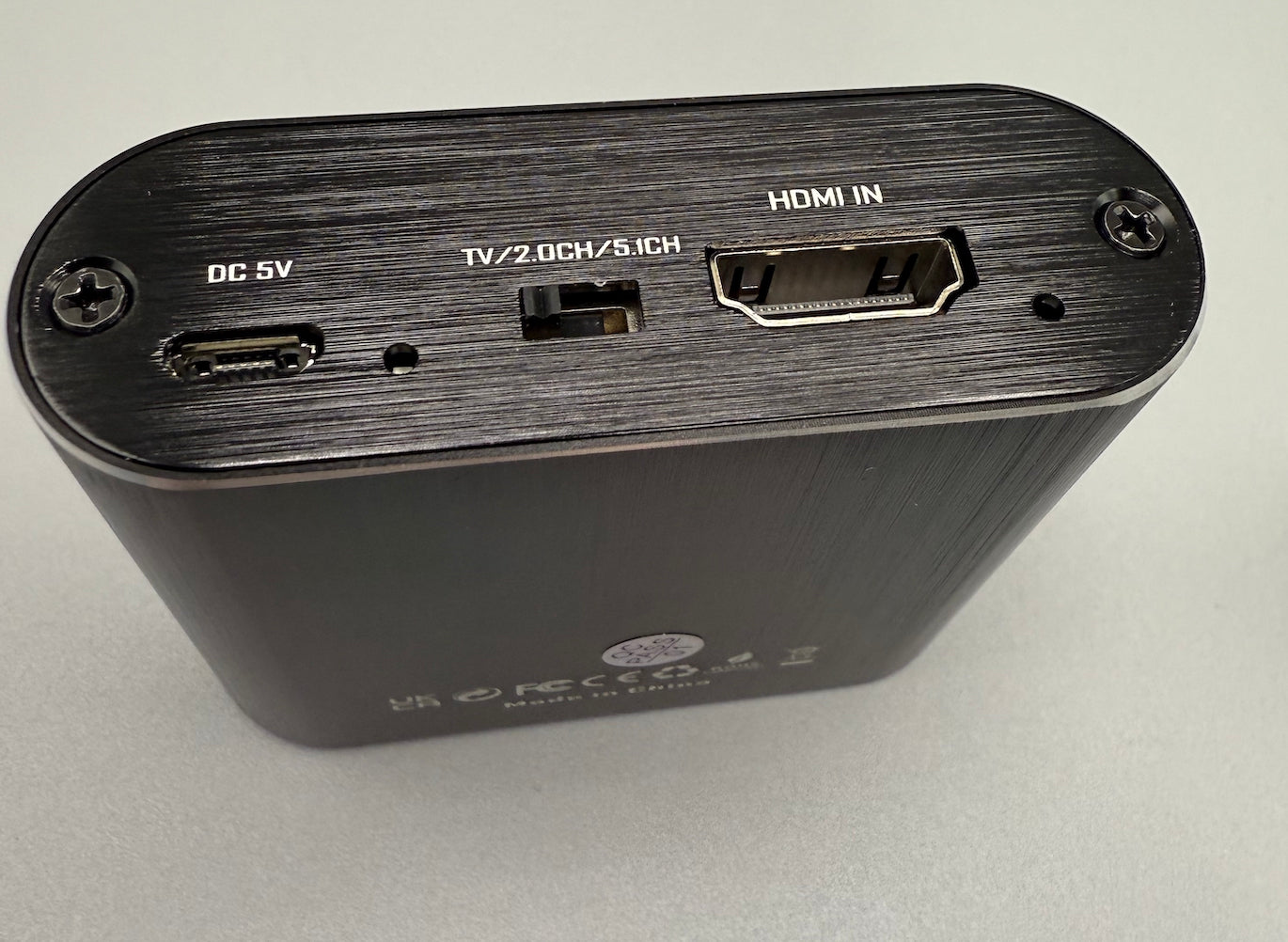 4K@60Hz HDMI Audio Extractor with 1.2m HDMI Cable avedio links