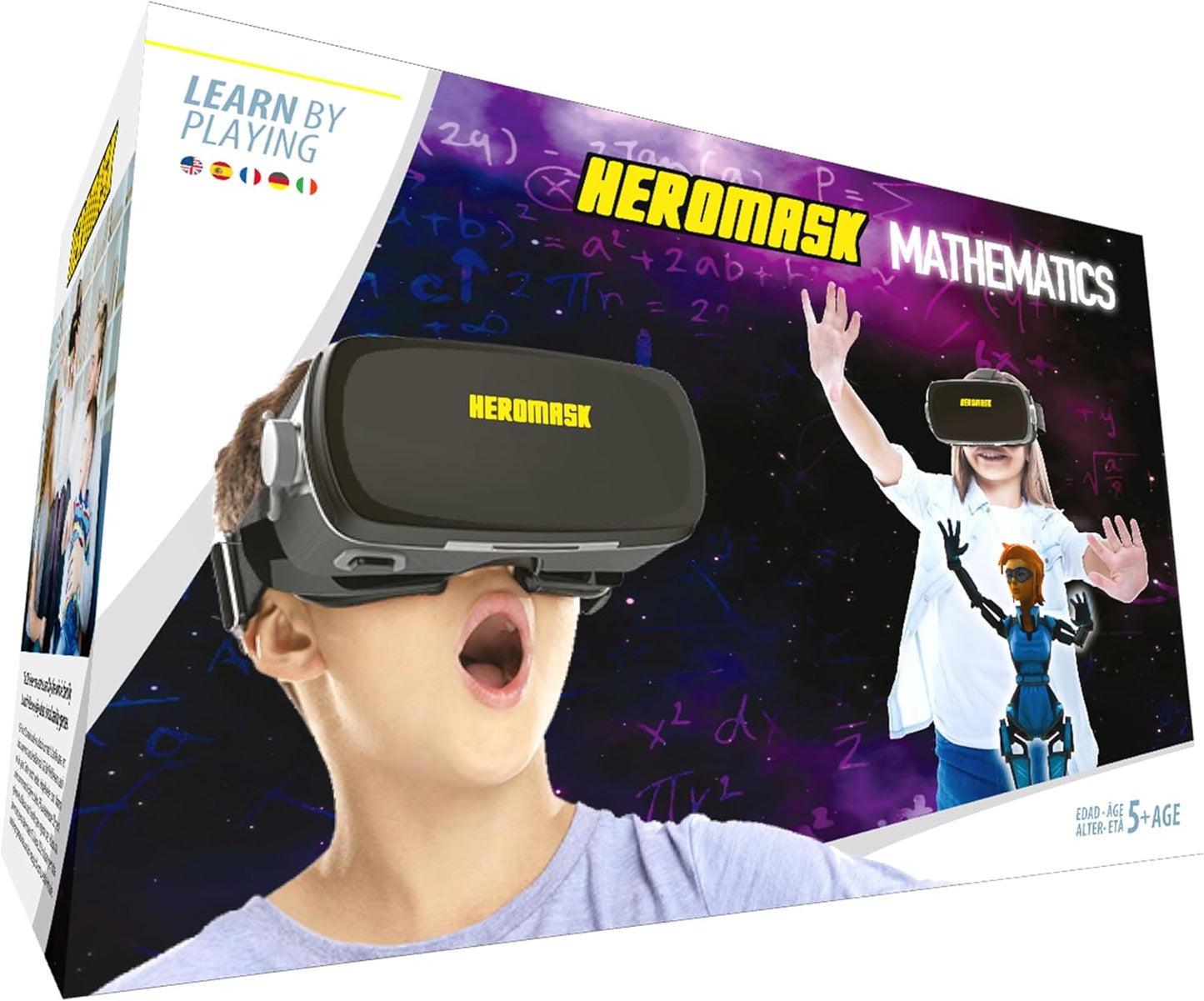 Heromask VR Headset + Maths educational games **Please read description**