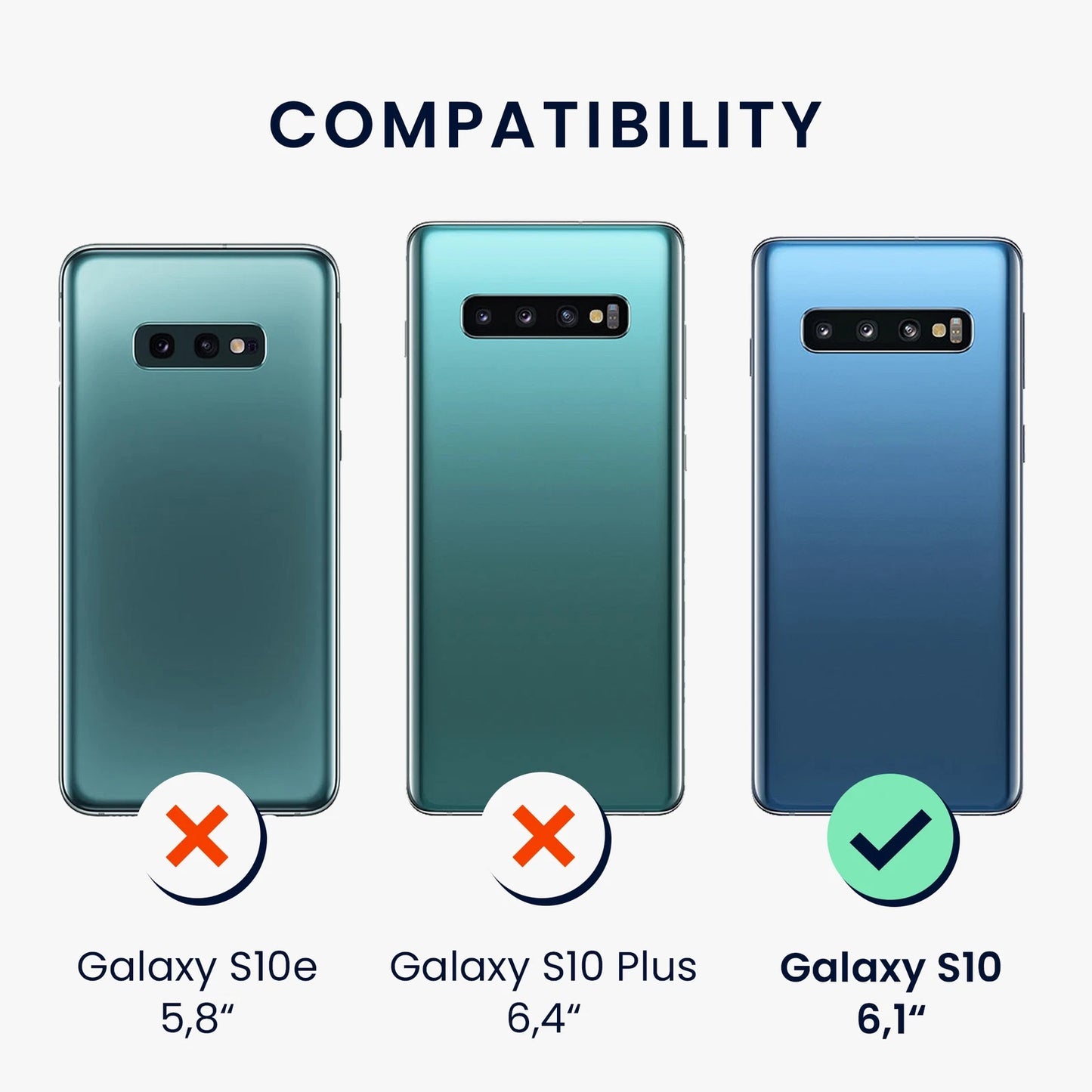 Unbreakable Case for Samsung Galaxy S10 (6.1 Inch) - Green