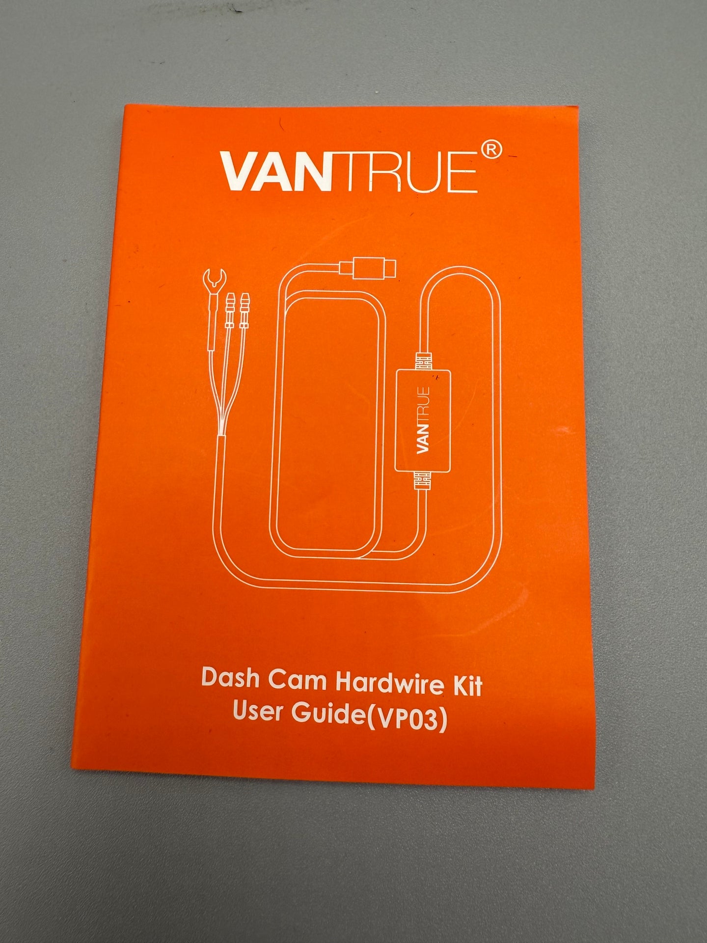 Vantrue USB-C 2 Level Hardwire Kit with ACC Fuse, 11.5ft