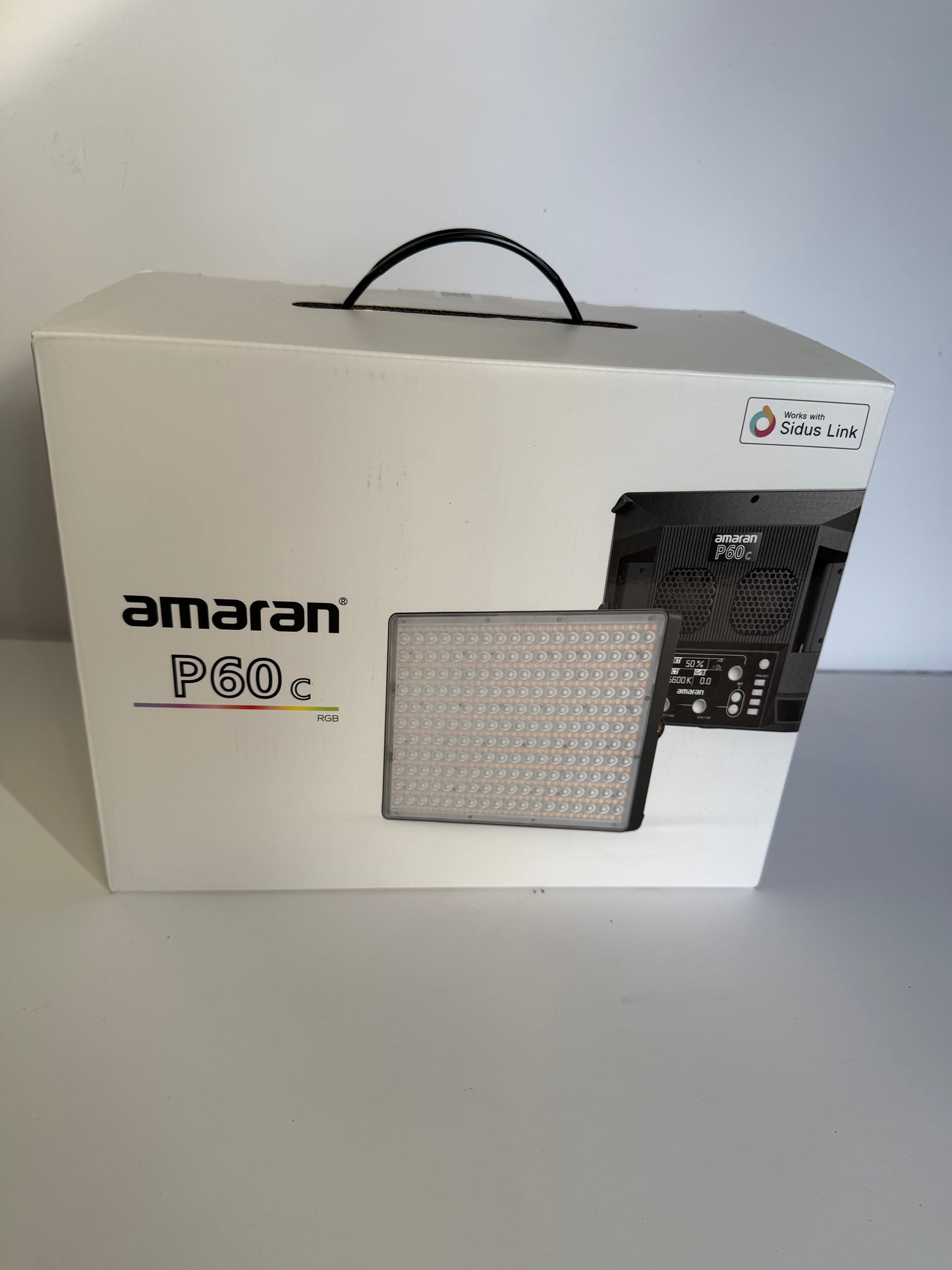Aputure Amaran P60C, RGBWW Full-Colour Video Light Led Panel, 60W, CRI95+
