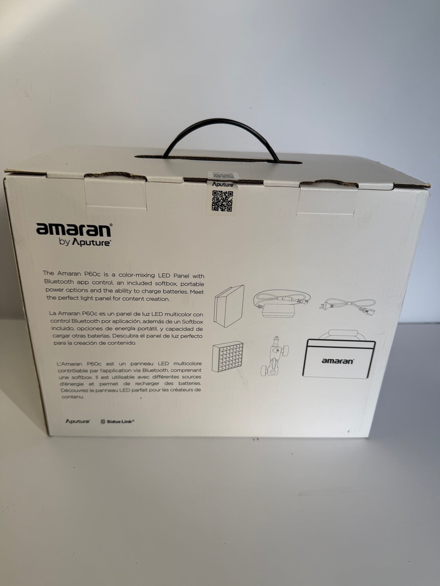 Aputure Amaran P60C, RGBWW Full-Colour Video Light Led Panel, 60W, CRI95+