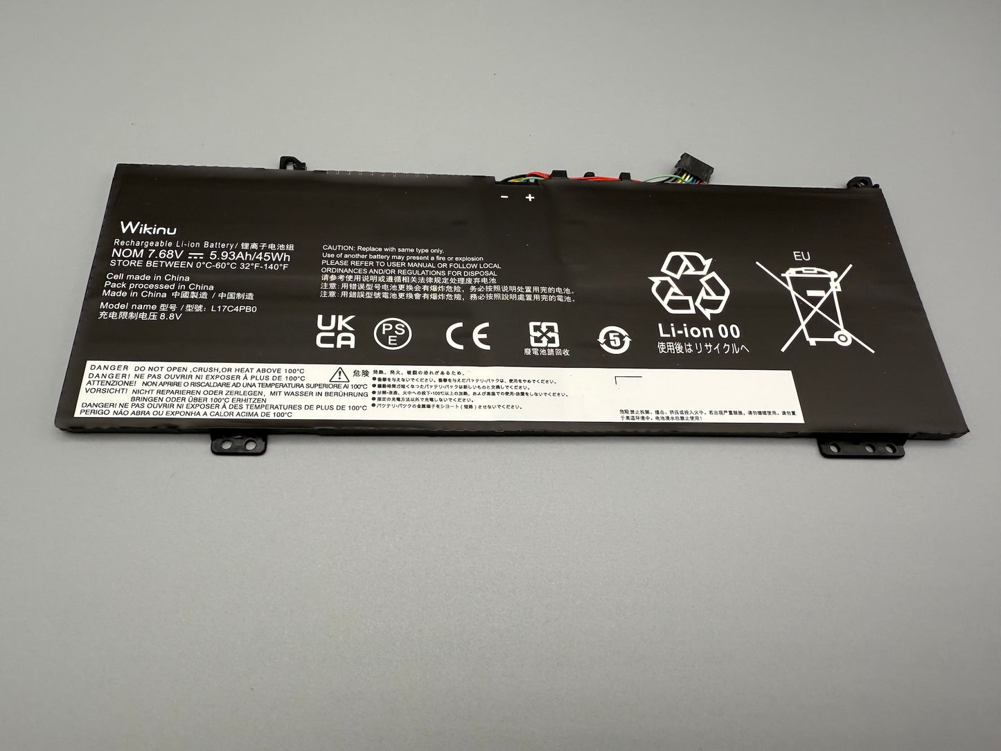 Wikinu L17C4PB0 Laptop Battery for Lenovo Flex