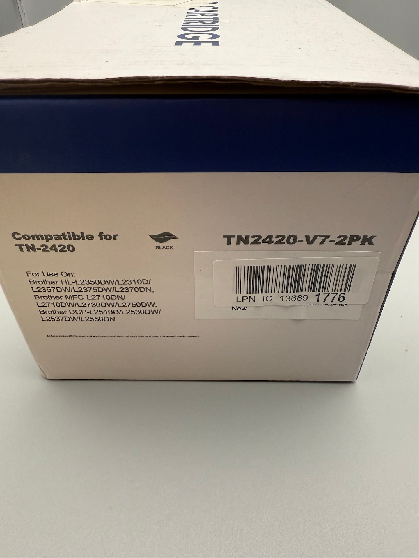 TN2420 Toner Cartridge for Brother HL-L2350DW, 2-Pack