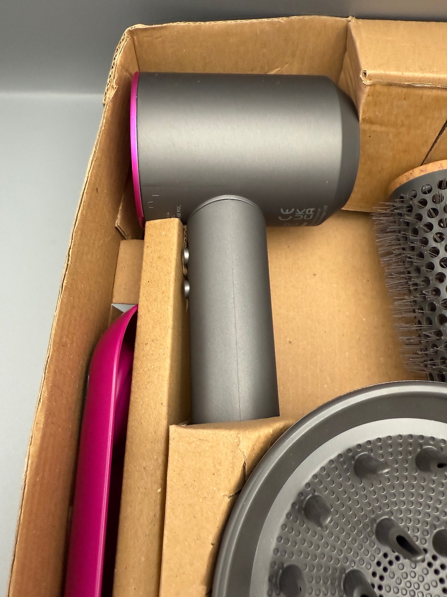 Casdon Dyson Toys. Supersonic and Corrale Deluxe Styling Set **Opened Box**