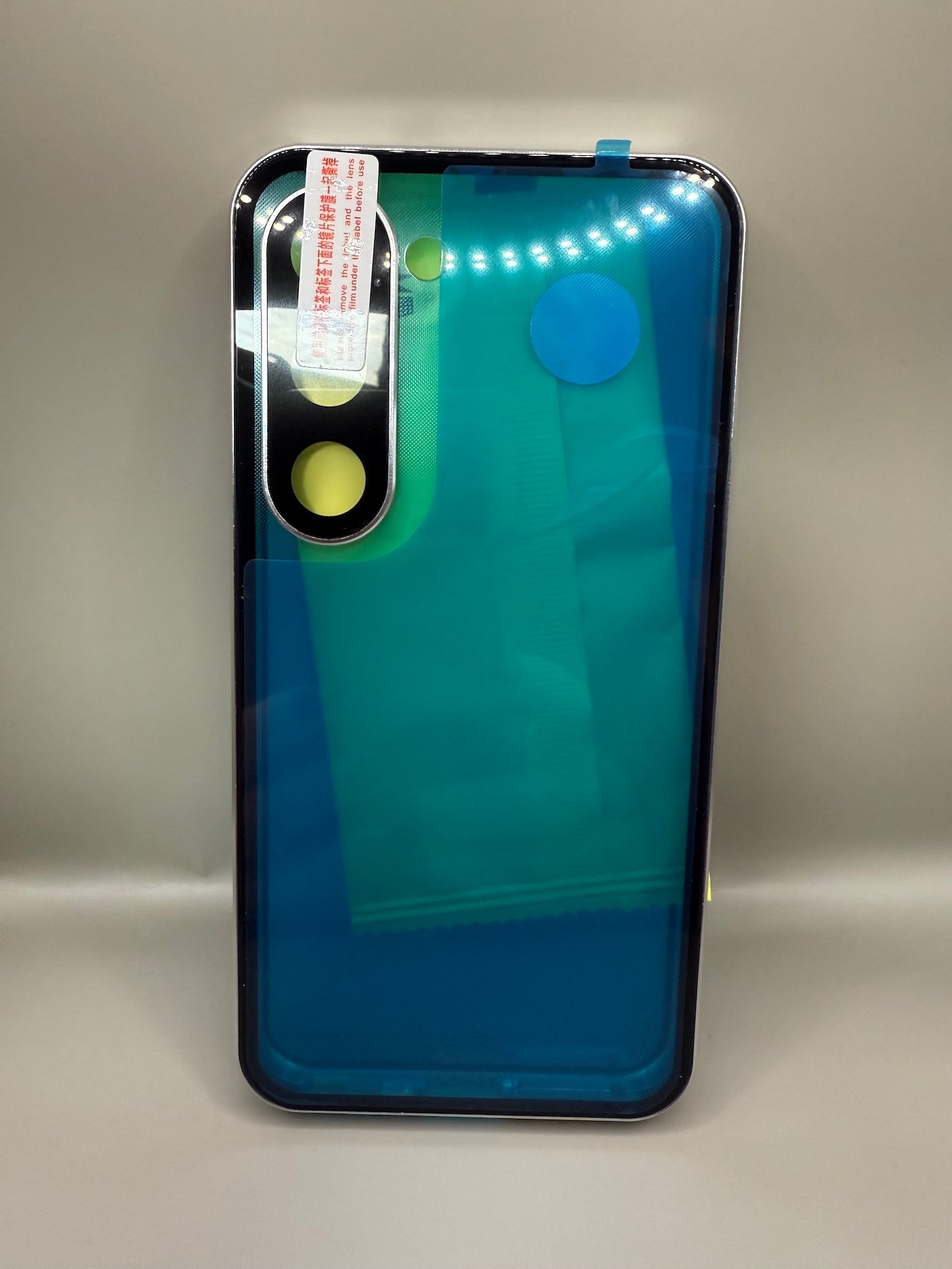 Ovann Samsung Galaxy S23 5G Magnetic Adsorption Cover Double Sides, Silver