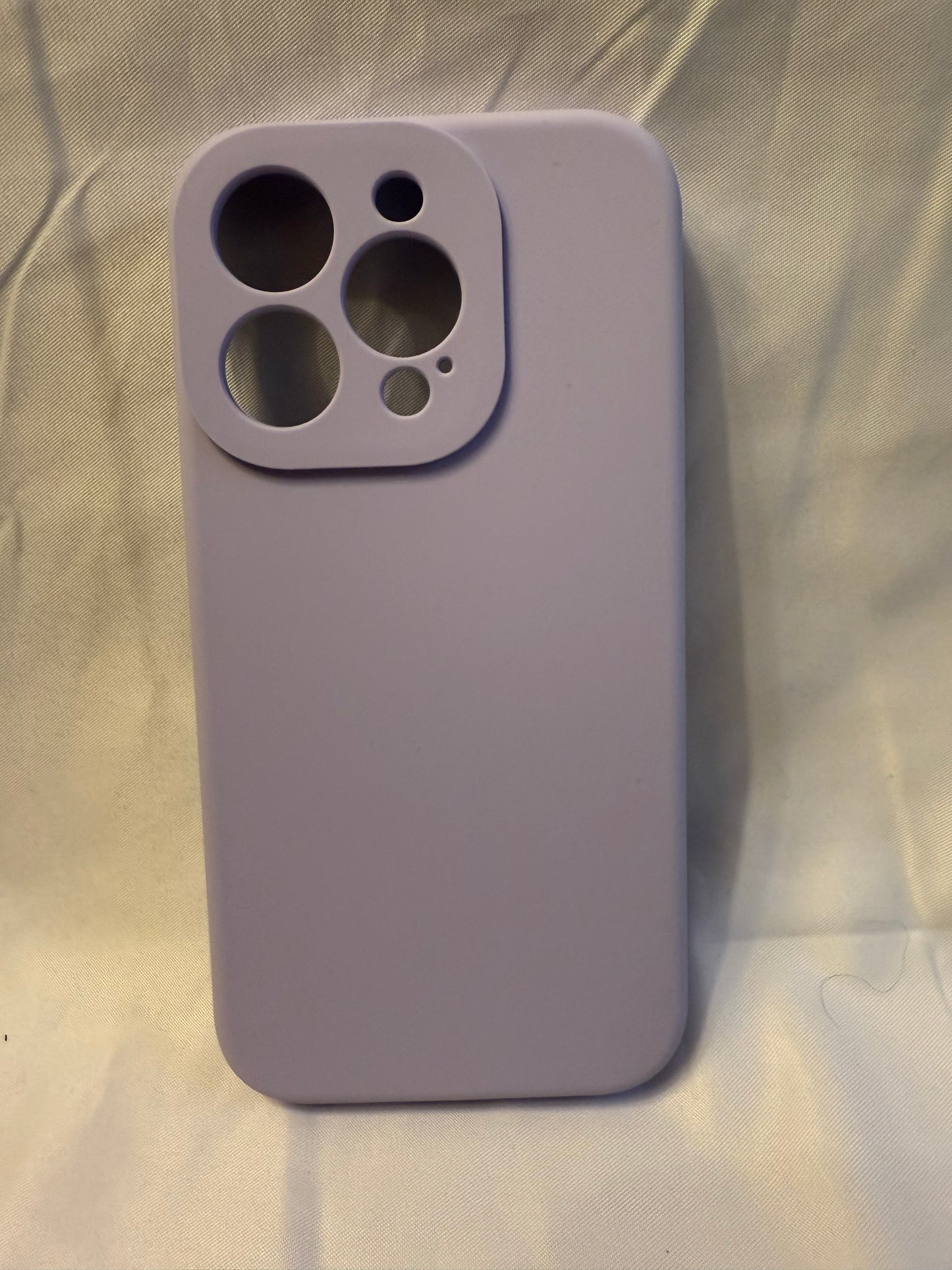 CALOOP Slim-Fit Case for iPhone 15 Pro (Light Purple)