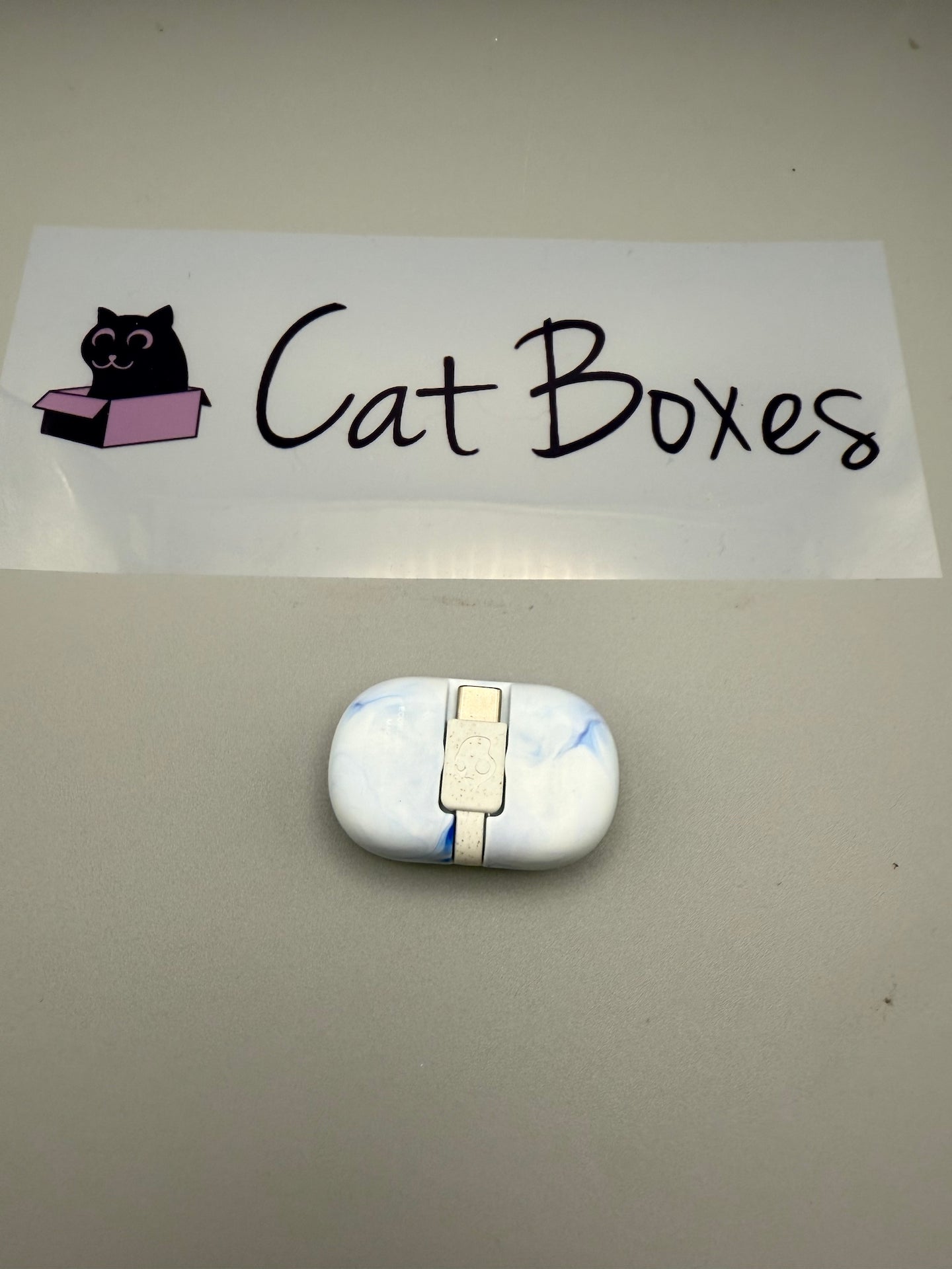 Skullcandy EcoBuds Sustainable Wireless Earbuds, Glacier **Case ONLY**