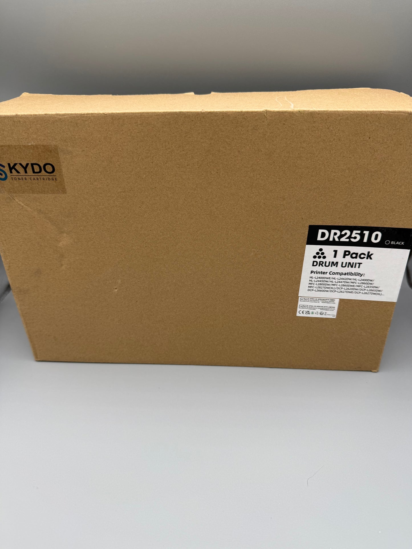 Skydo DR2510 Drum Unit Compatible for Brother Printer (Toner Not Included)