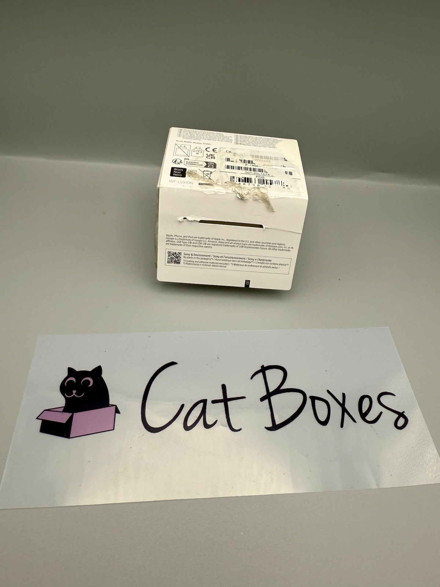 Sony LinkBuds Fit - Truly Wireless Noise Cancelling Bluetooth Earbuds - Black