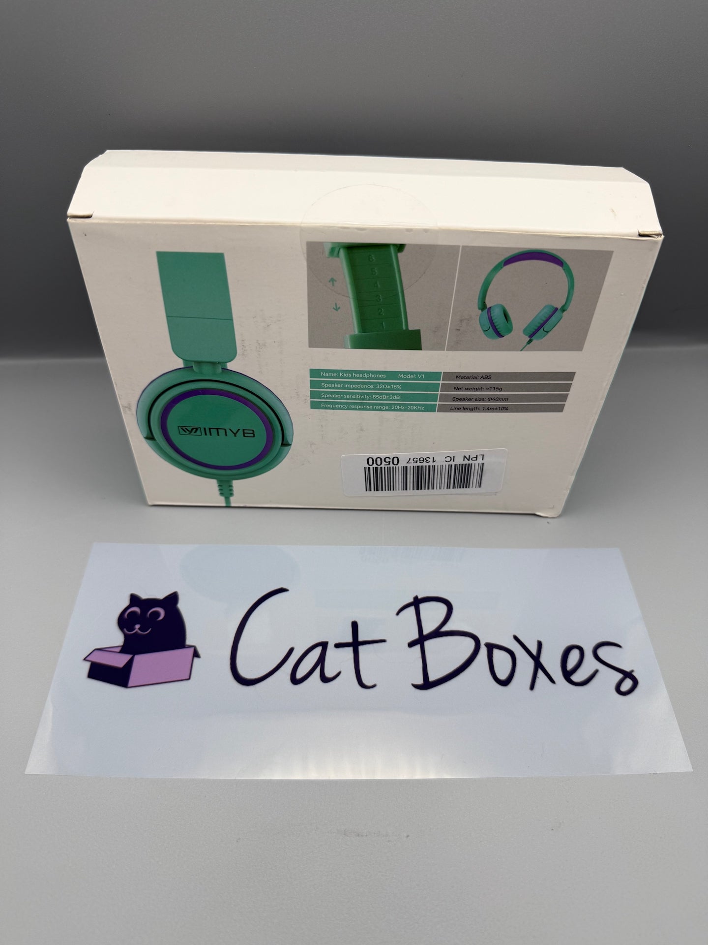 IMYB Kids Headphones, V1 Foldable Headphone for kids, Blue pink