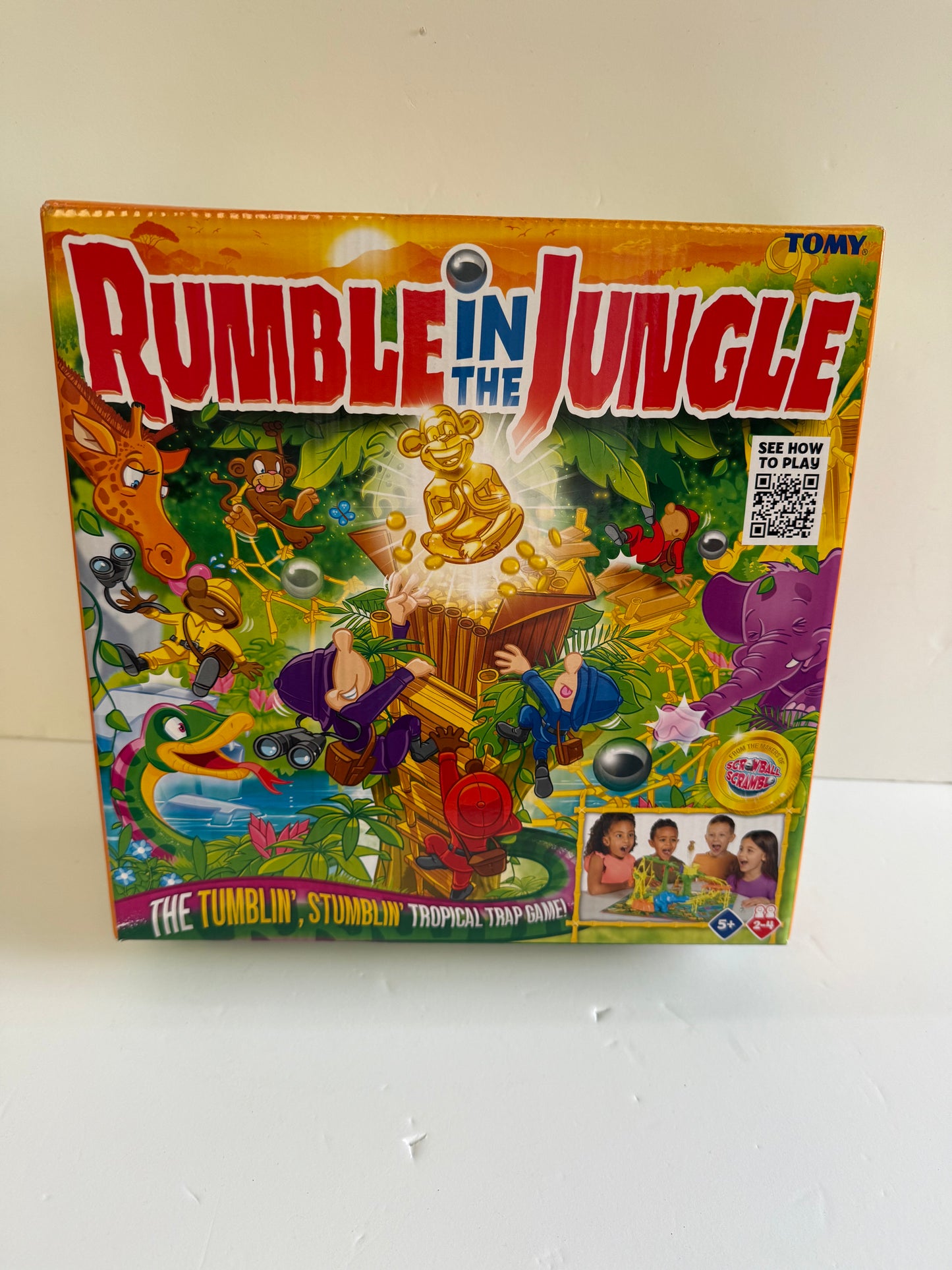 Tomy Rumble In The Jungle Board Game
