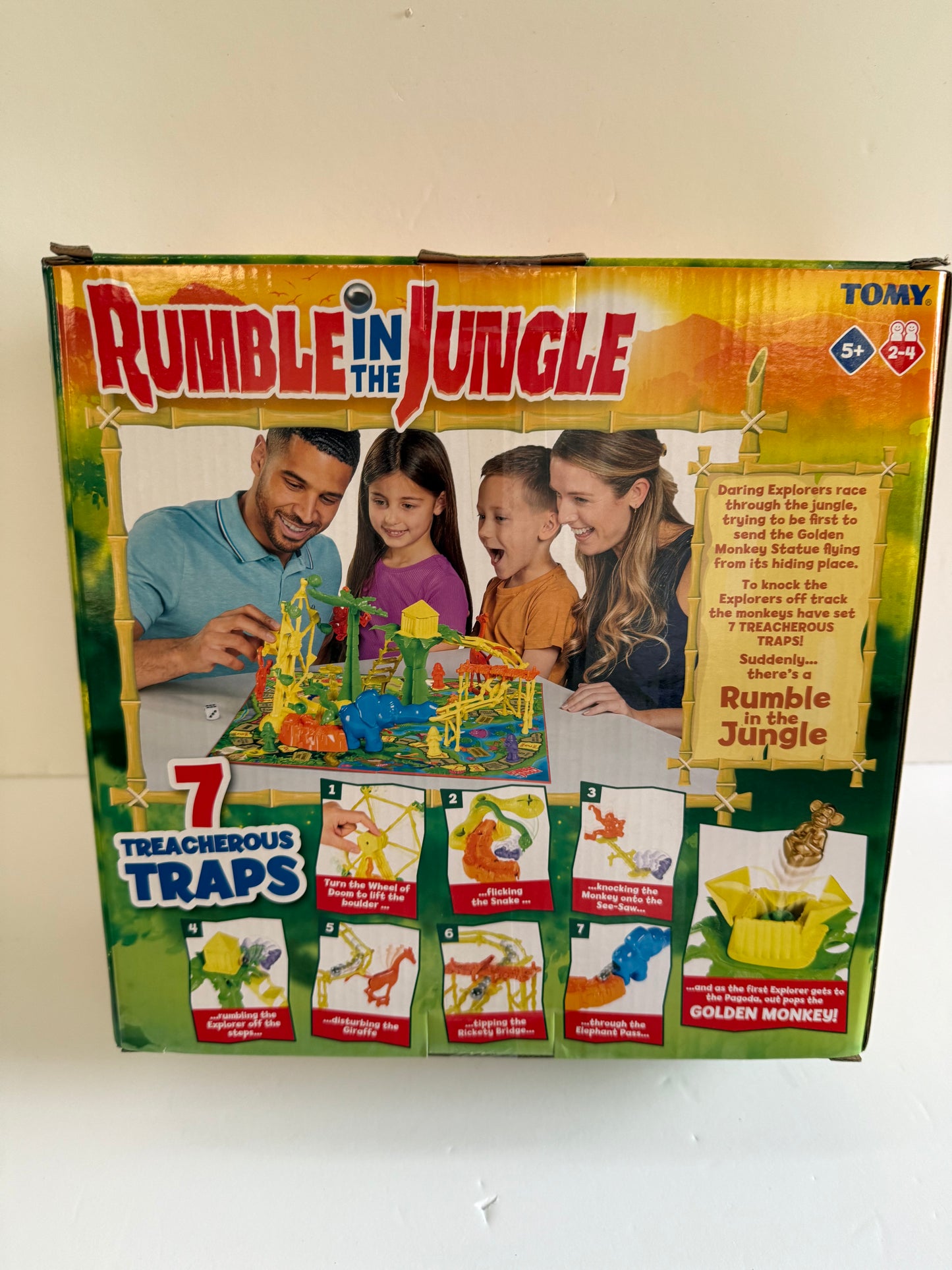 Tomy Rumble In The Jungle Board Game