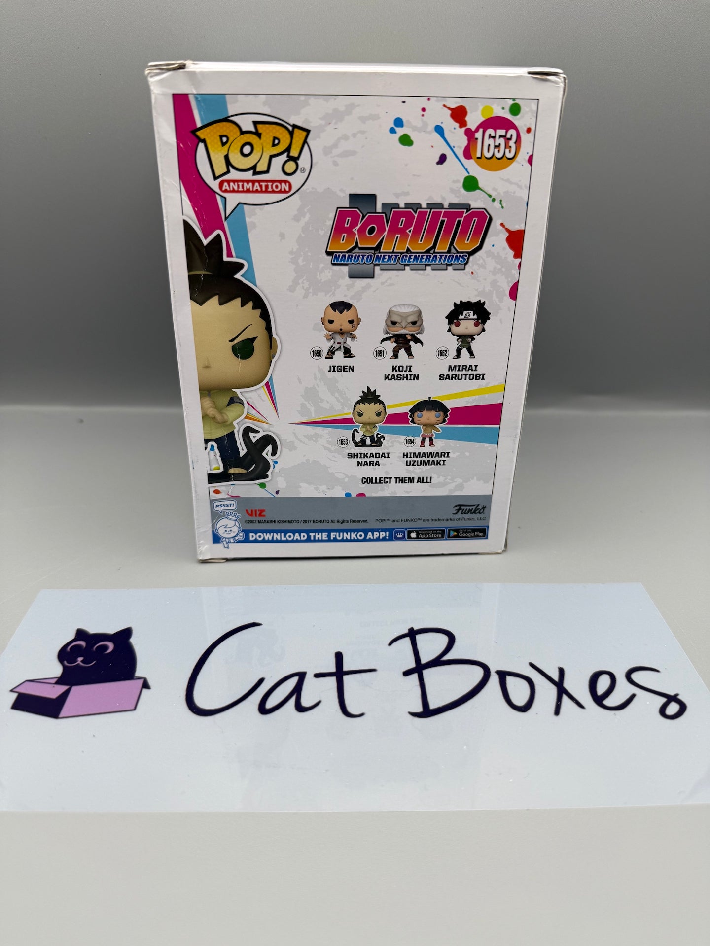 Funko POP! Animation: Boruto - Shikadai Nara **Tatty Box**