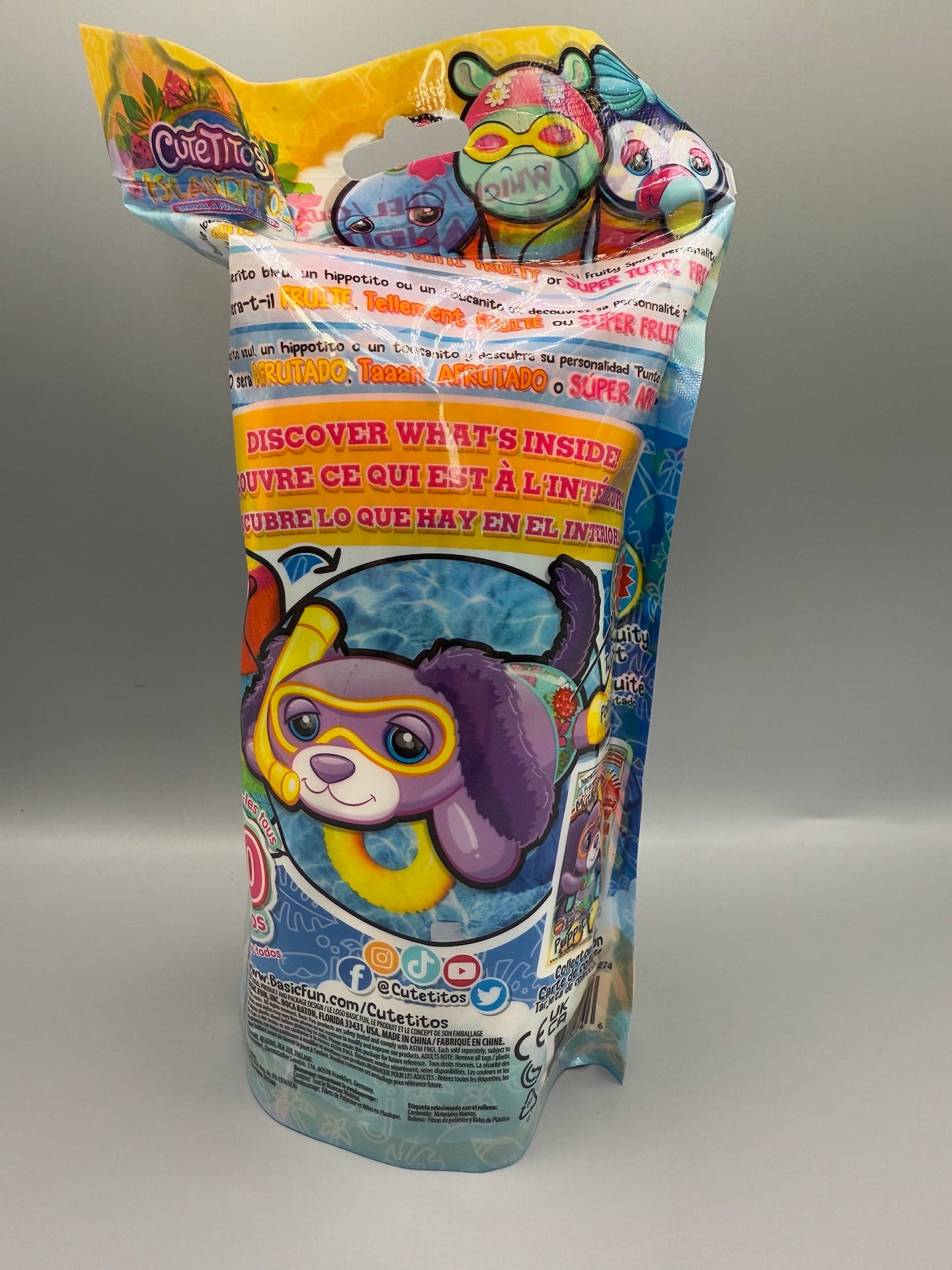 Cutetitos Islanditos Plush Toy: Assorted, Brand New