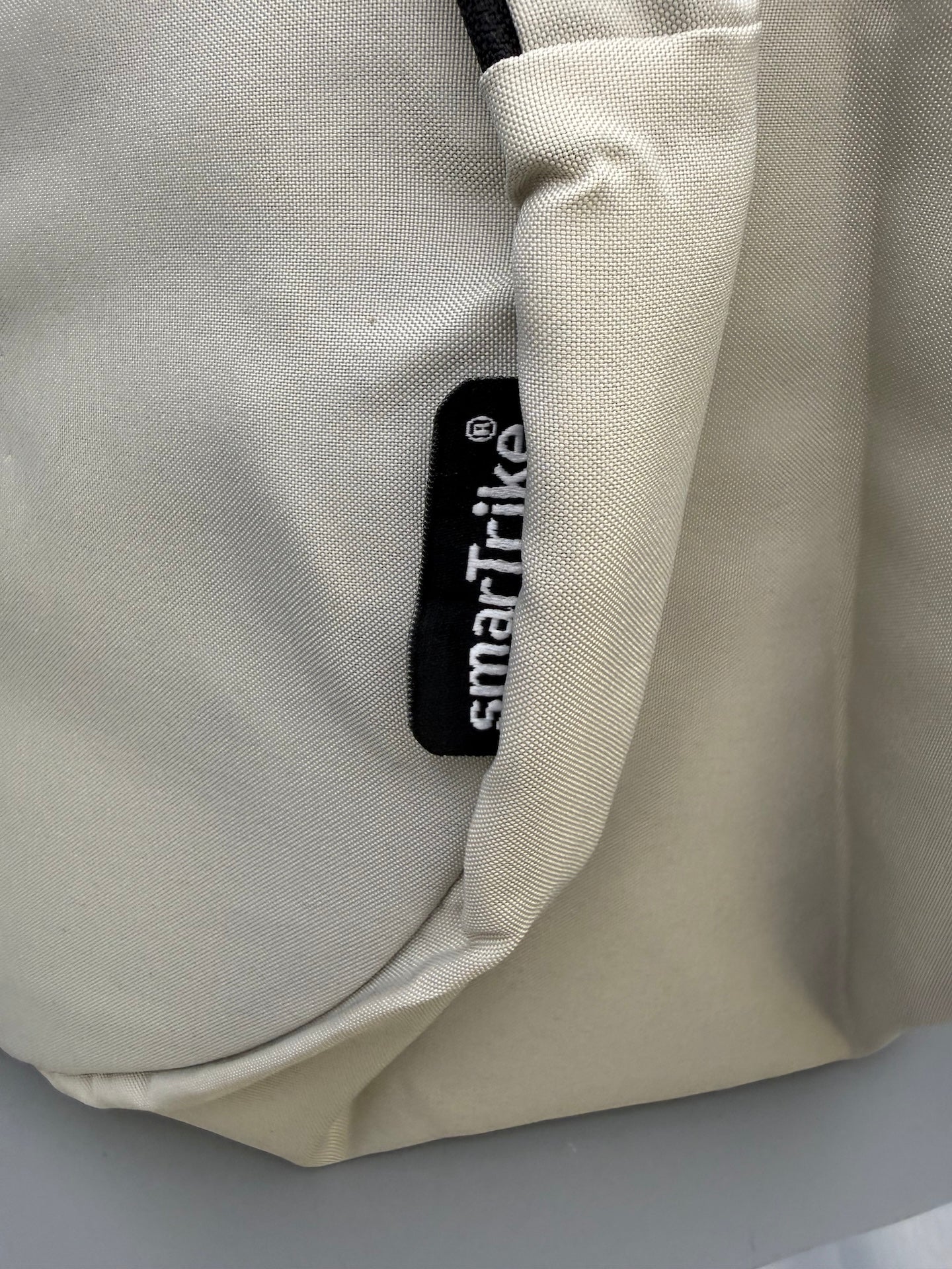 smarTrike STR7 Rear Storage Bag Cream Genuine Replacement with Hooks