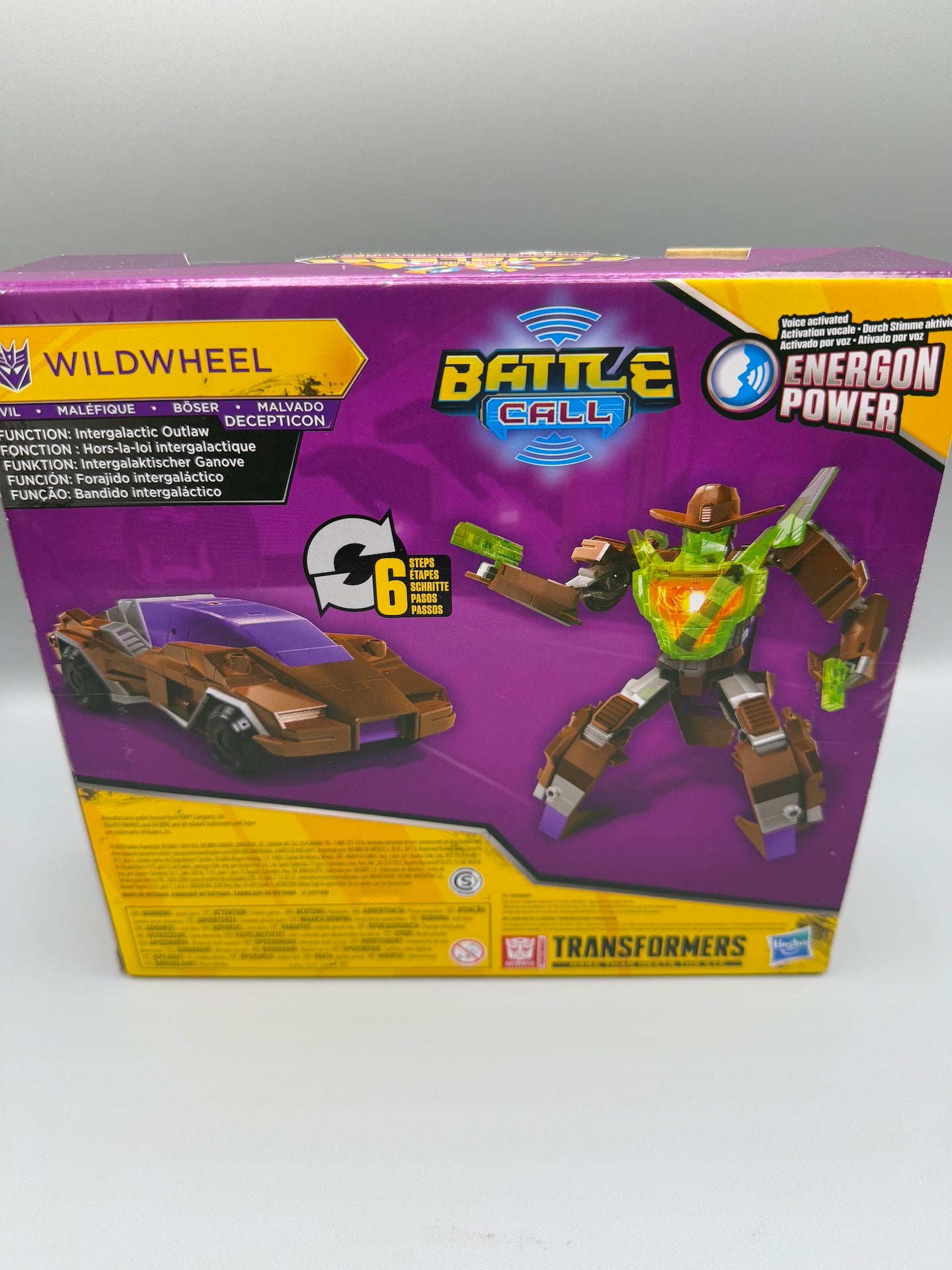 Transformers Bumblebee: Cyberverse Adventures - Battle Call Wildwheel