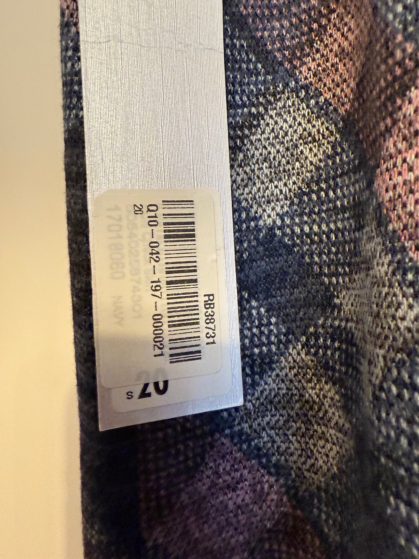 Roman Knee Length Skirt - Purple - Size 20