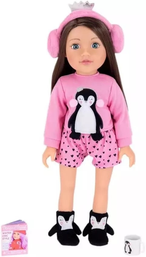 Chad Valley DesignaFriend Penguin Dolls Sleepover Set