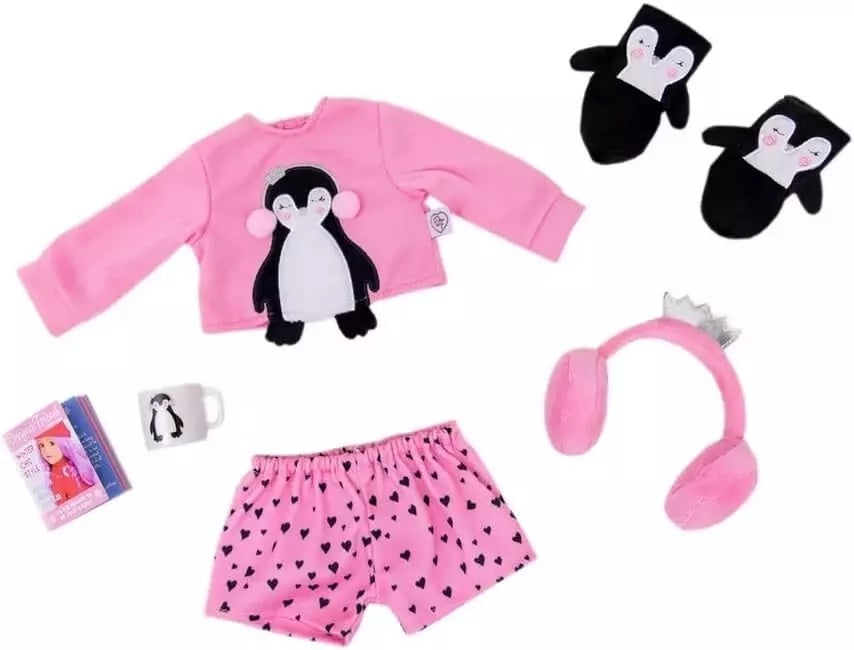 Chad Valley DesignaFriend Penguin Dolls Sleepover Set