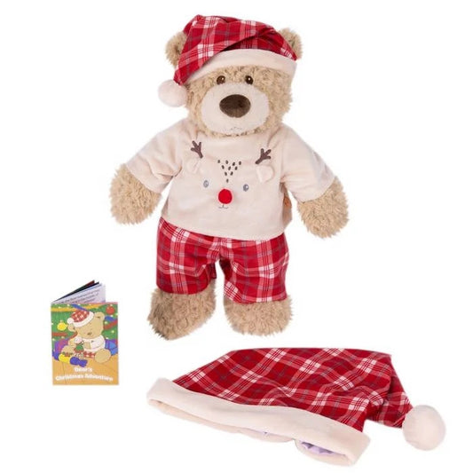 Chad Valley DesignaBear Christmas Plush Teddy Gift Set