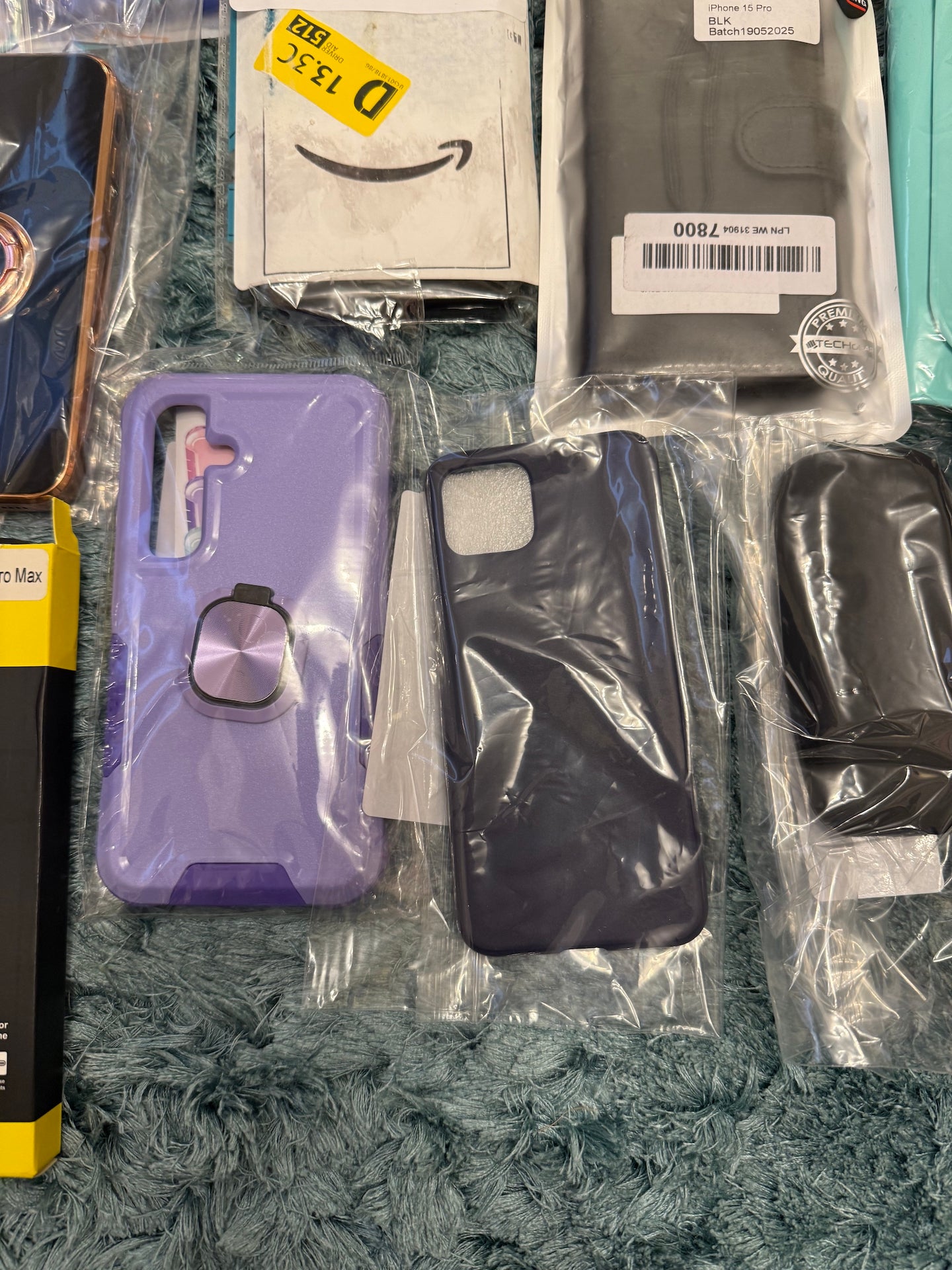 56x Mobile Phone Cases Job Lot Mixed iPhone Samsung Covers Bundle New