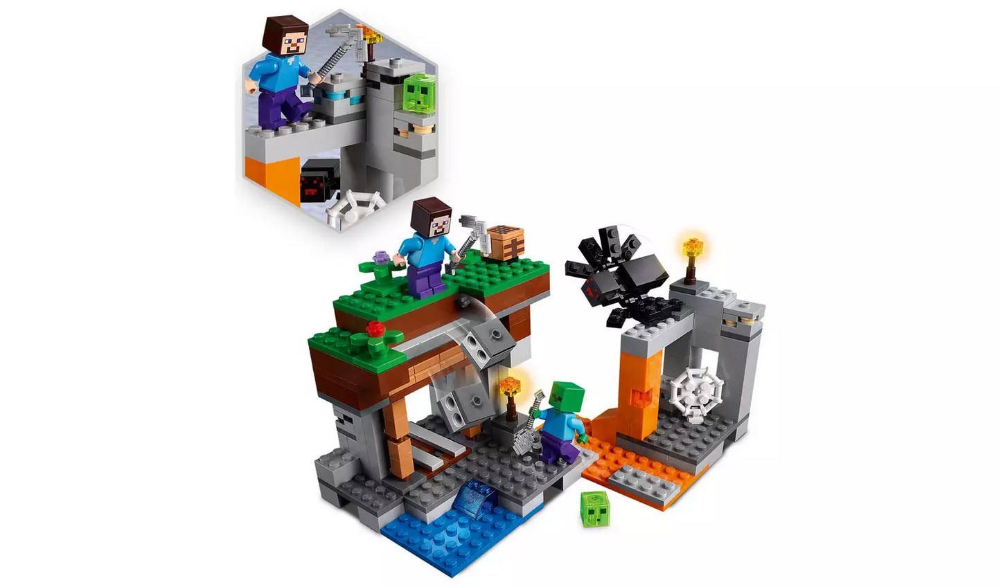 LEGO Minecraft The Abandoned Mine Set with Figures 21166