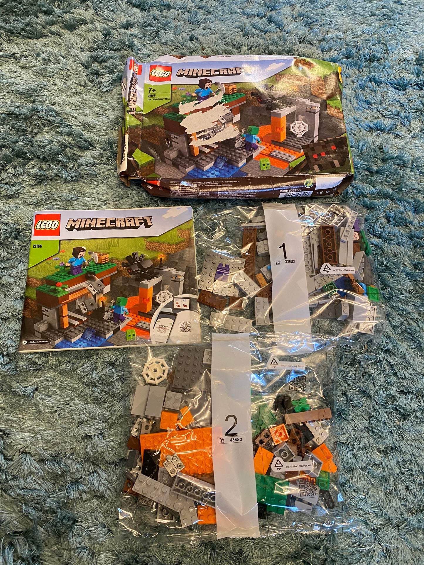 LEGO Minecraft The Abandoned Mine Set with Figures 21166