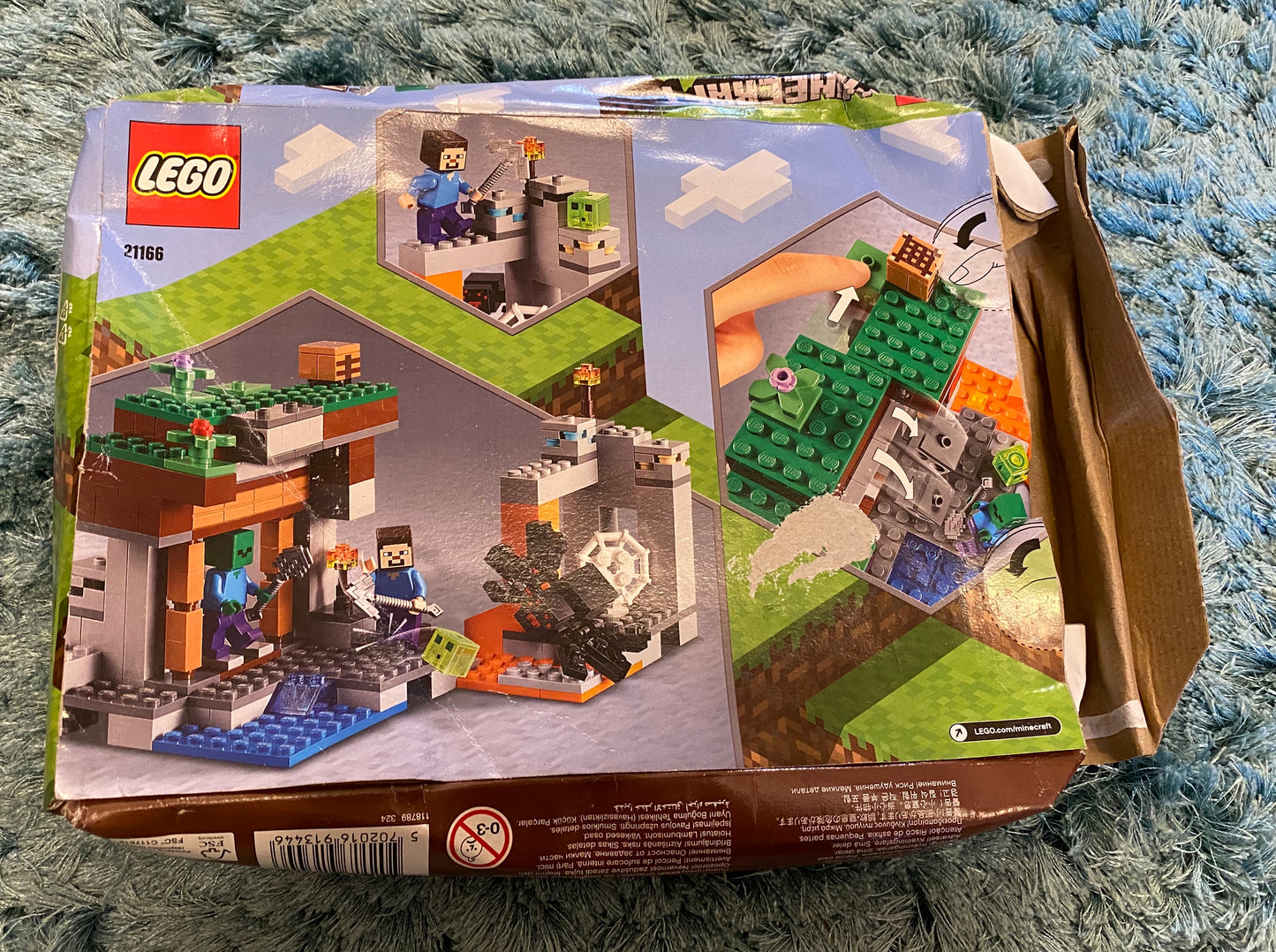 LEGO Minecraft The Abandoned Mine Set with Figures 21166