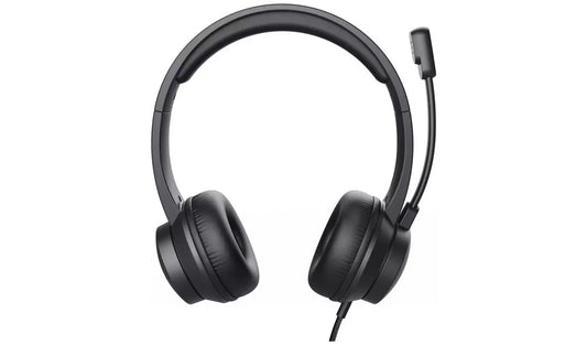 Trust Rydo Adjustable On-Ear PC USB Headset With Microphone - Black