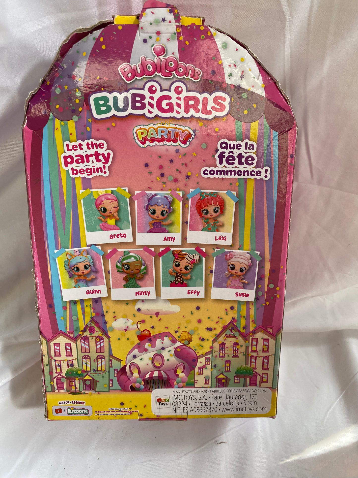 BBUBILOONS Toys BUBIGIRLS Lexi **Very Tatty Box**