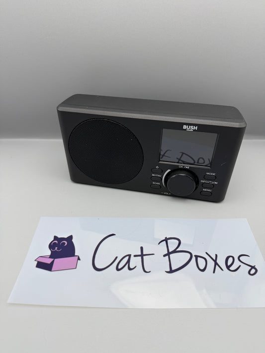 Bush Hampton Dab+ Portable Radio - Black