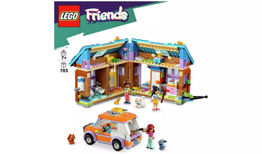 LEGO Friends 41735 Mobile Tiny House Playset with Toy Car