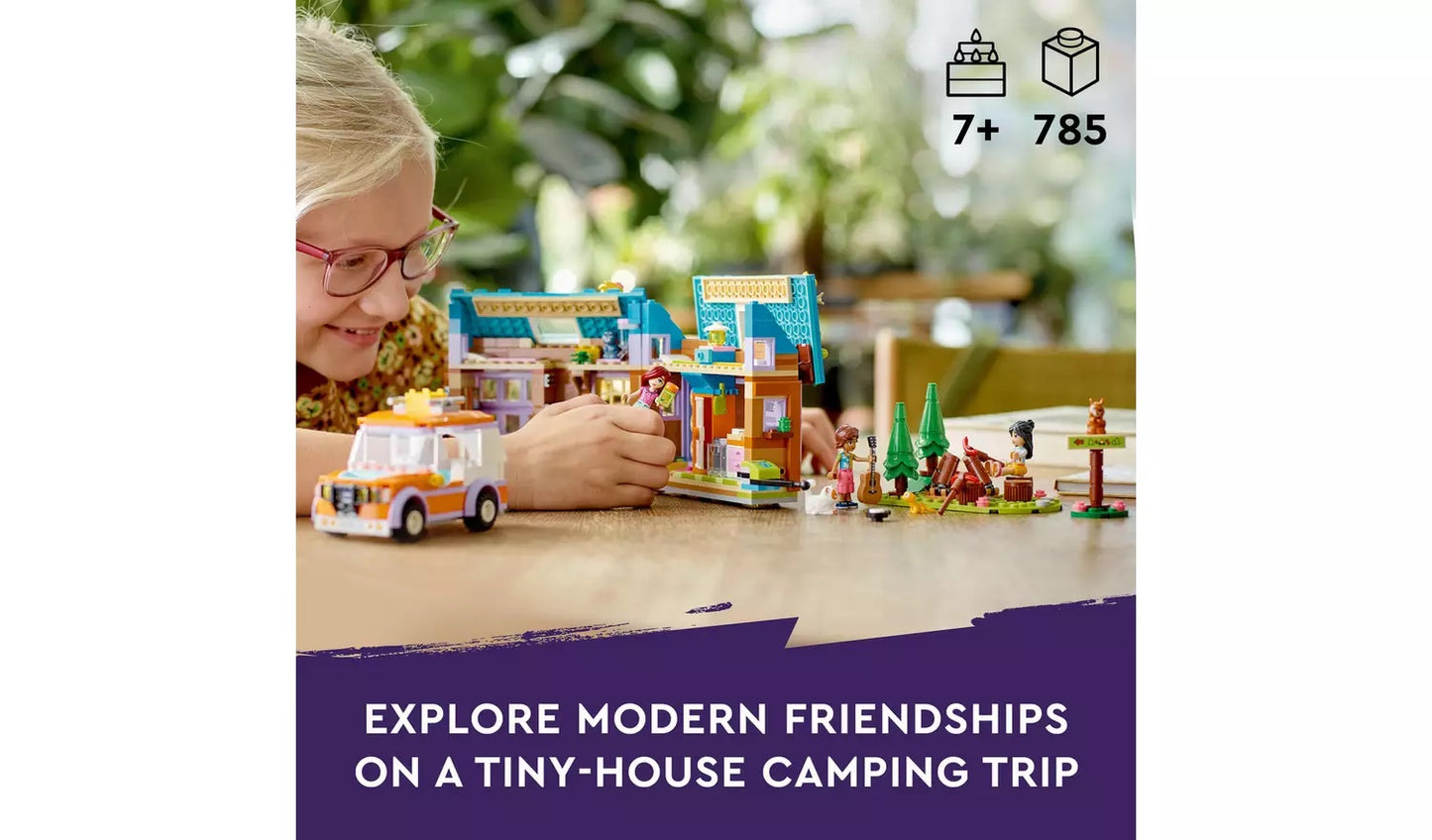 LEGO Friends 41735 Mobile Tiny House Playset with Toy Car