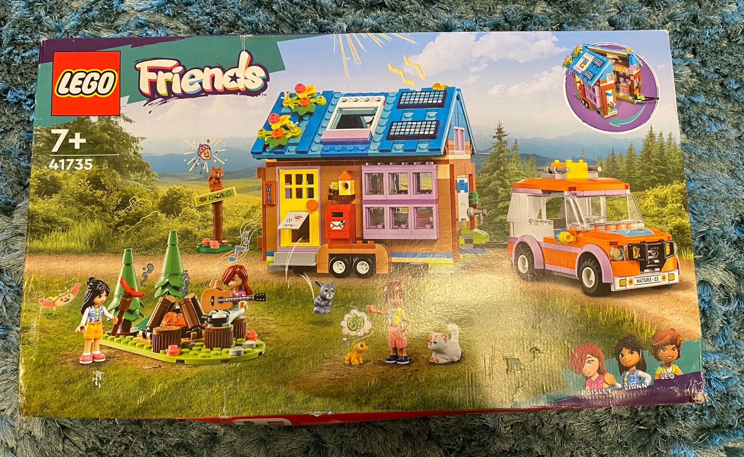 LEGO Friends 41735 Mobile Tiny House Playset with Toy Car