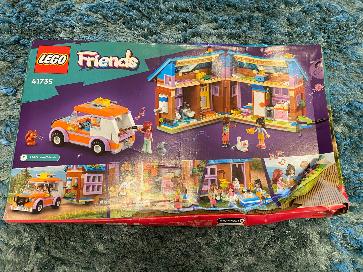 LEGO Friends 41735 Mobile Tiny House Playset with Toy Car