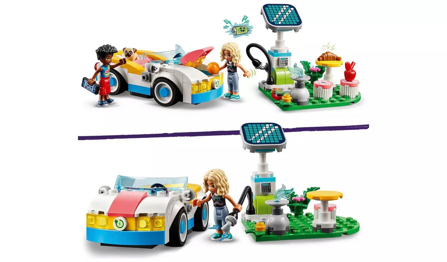 LEGO FRIENDS: Electric Car and Charger (42609) **Tatty Box**