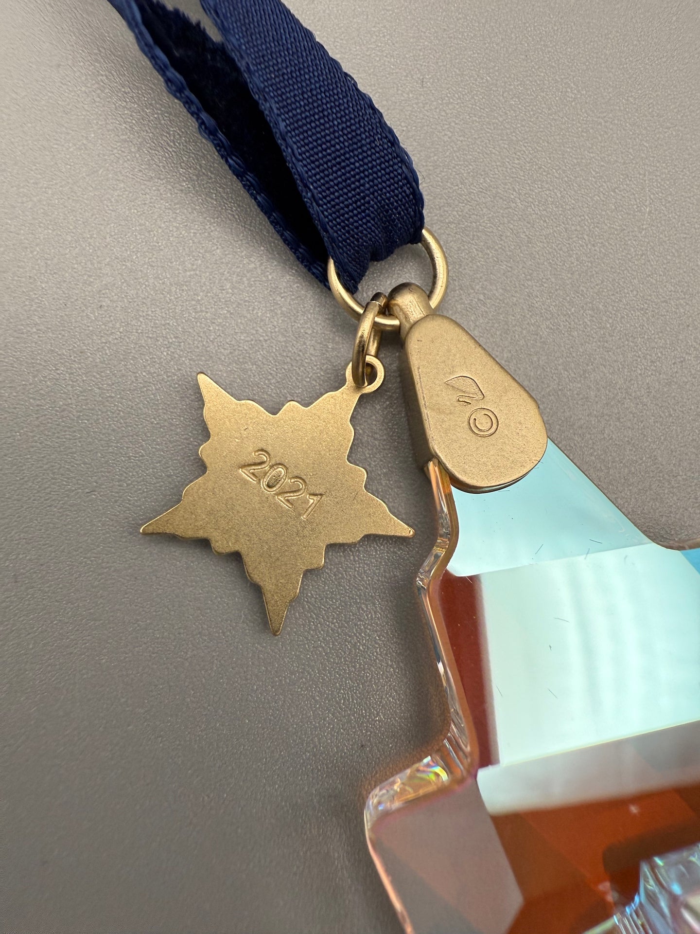 Swarovski Poinsettia 2021 Anniversary Ornament 30 Years 5596079