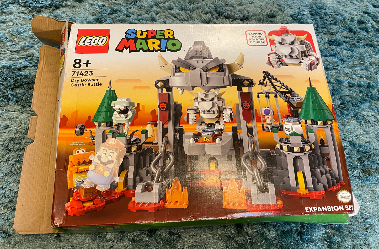 LEGO Super Mario Dry Bowser Castle Battle Expansion 71423