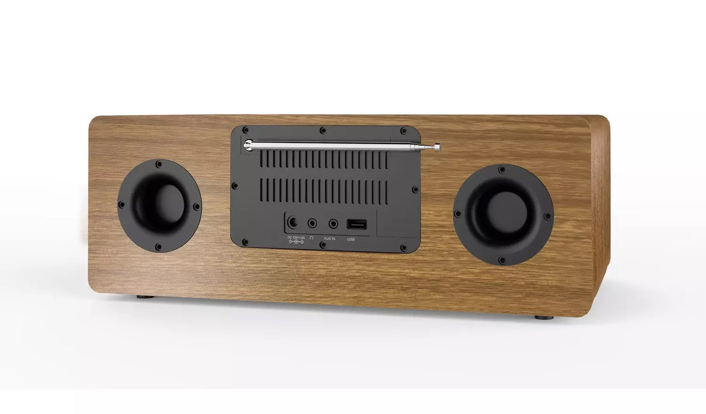 Bush CD Bluetooth DAB+ FM Radio - Wood