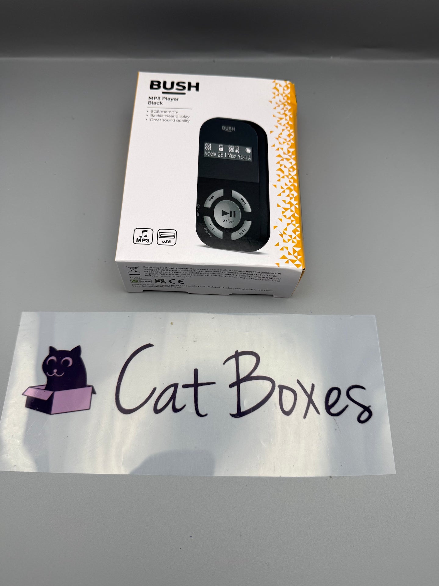 Bush 8GB MP3 Player - Black