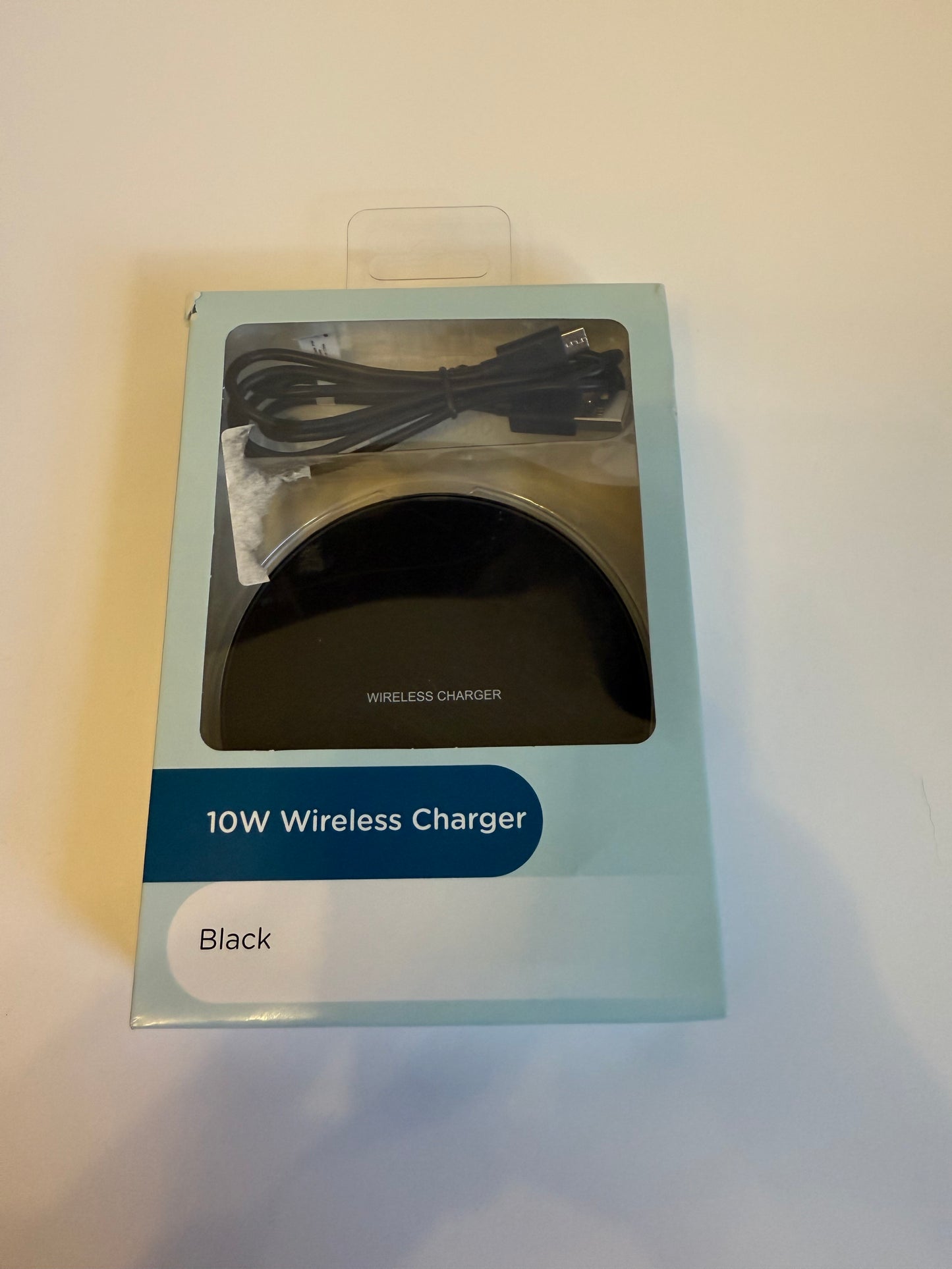 10W Fast Charge Wireless Universal Charging Pad - Black