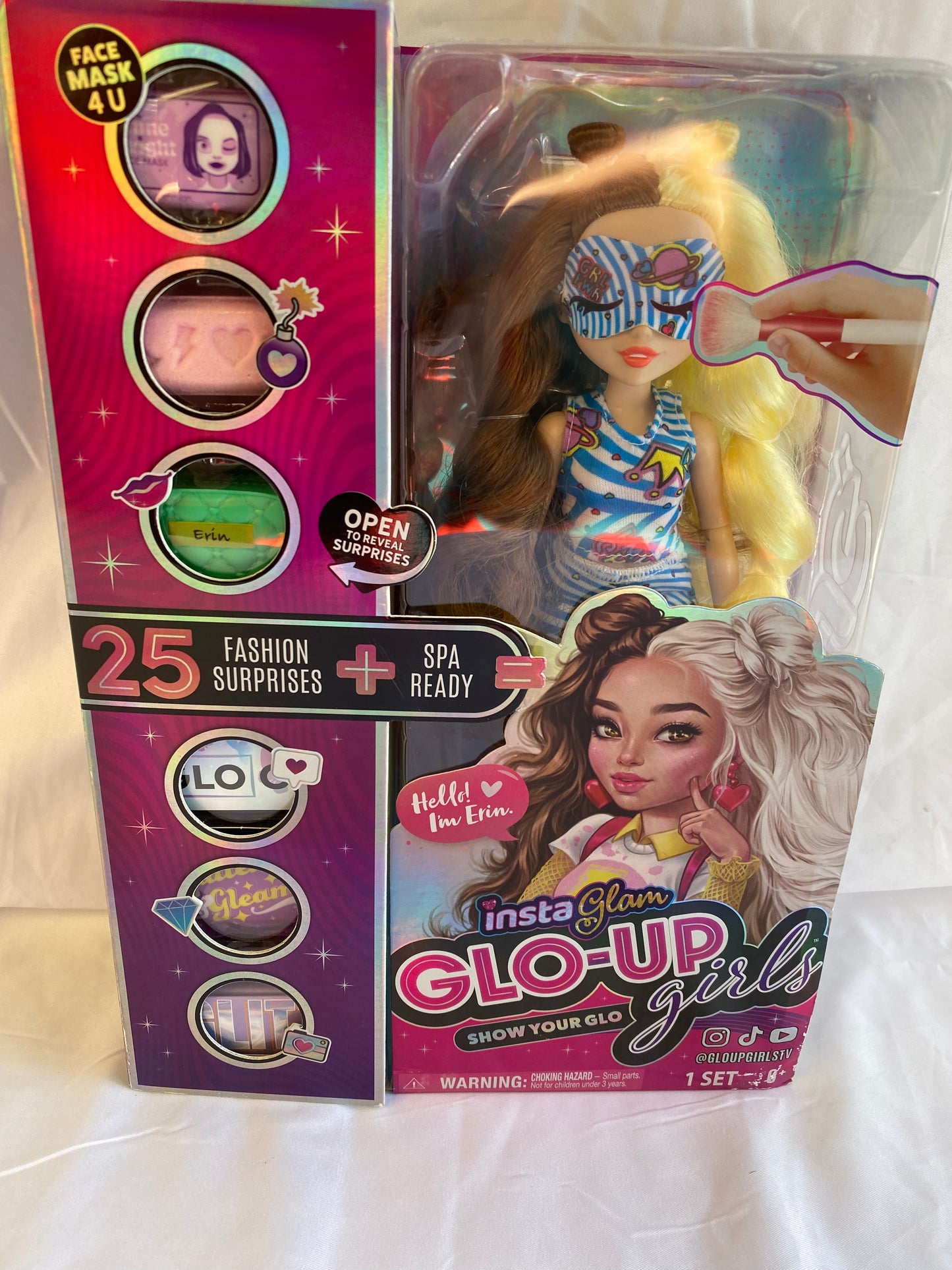 InstaGlam Glo Up Girls 25.5cm Doll - Erin